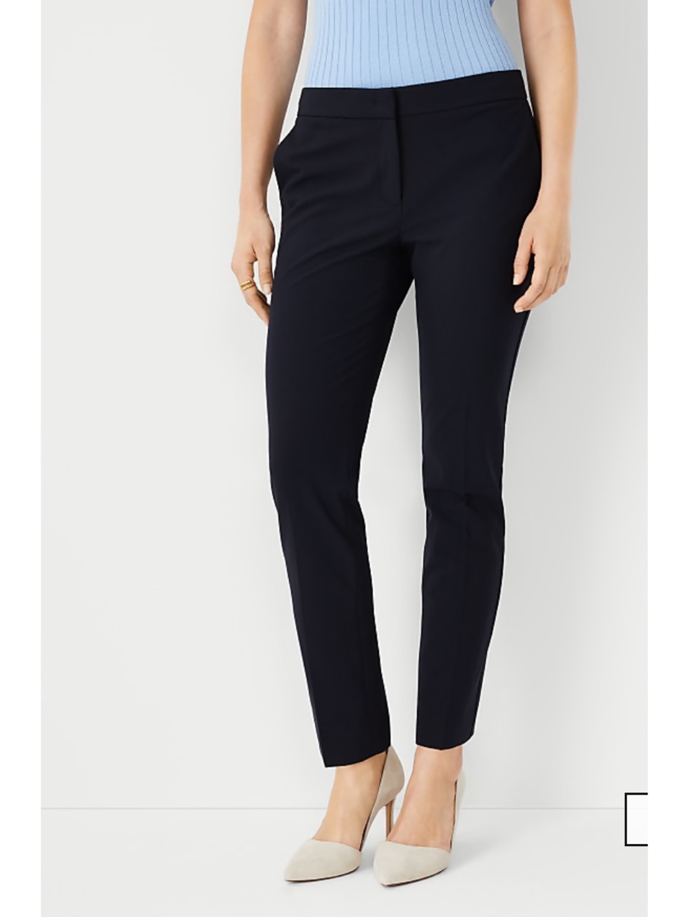 Ann Taylor Factory The Ankle Stretch Pant size 2 Petite